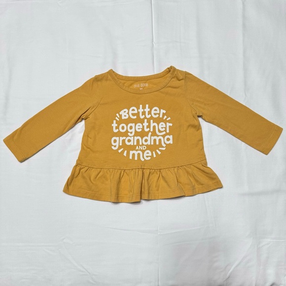 ❤️4 for $20❤️ Baby Girl Okie Dokie Shirt & First Impressions leggings 6-9 & 9M - Picture 3 of 8